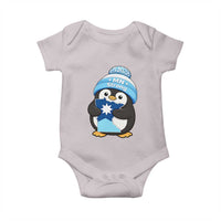 MN Strong Cute Penguin Baby Onesie Minnesota State Pride Gift