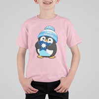 MN Strong Cute Penguin T Shirt For Kid Minnesota State Pride Gift