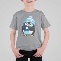 MN Strong Cute Penguin T Shirt For Kid Minnesota State Pride Gift