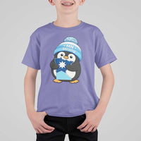 MN Strong Cute Penguin T Shirt For Kid Minnesota State Pride Gift