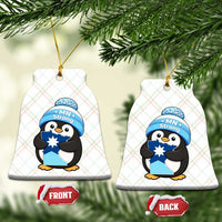 MN Strong Cute Penguin Ceramic Ornament Minnesota State Pride Gift