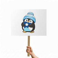 MN Strong Cute Penguin Protest Sign Minnesota State Pride Gift