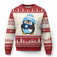 MN Strong Cute Penguin Ugly Christmas Sweater Minnesota State Pride Gift