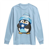 MN Strong Cute Penguin Long Sleeve Shirt Minnesota State Pride Gift