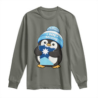 MN Strong Cute Penguin Long Sleeve Shirt Minnesota State Pride Gift