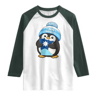 MN Strong Cute Penguin Raglan Shirt Minnesota State Pride Gift