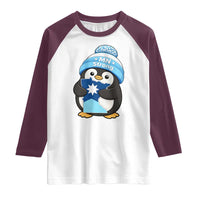 MN Strong Cute Penguin Raglan Shirt Minnesota State Pride Gift