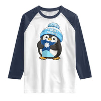 MN Strong Cute Penguin Raglan Shirt Minnesota State Pride Gift