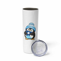 MN Strong Cute Penguin Skinny Tumbler Minnesota State Pride Gift