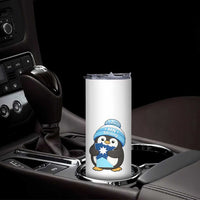 MN Strong Cute Penguin Skinny Tumbler Minnesota State Pride Gift