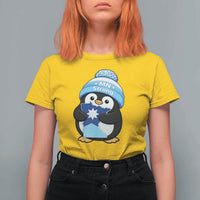 MN Strong Cute Penguin T Shirt For Women Minnesota State Pride Gift