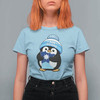 MN Strong Cute Penguin T Shirt For Women Minnesota State Pride Gift