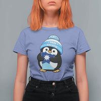 MN Strong Cute Penguin T Shirt For Women Minnesota State Pride Gift