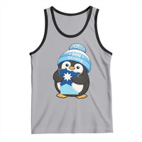 MN Strong Cute Penguin Tank Top Minnesota State Pride Gift