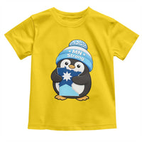 MN Strong Cute Penguin Toddler T Shirt Minnesota State Pride Gift