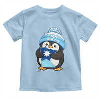 MN Strong Cute Penguin Toddler T Shirt Minnesota State Pride Gift