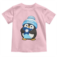 MN Strong Cute Penguin Toddler T Shirt Minnesota State Pride Gift