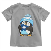 MN Strong Cute Penguin Toddler T Shirt Minnesota State Pride Gift
