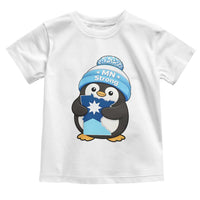 MN Strong Cute Penguin Toddler T Shirt Minnesota State Pride Gift