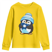MN Strong Cute Penguin Youth Sweatshirt Minnesota State Pride Gift