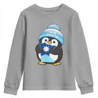 MN Strong Cute Penguin Youth Sweatshirt Minnesota State Pride Gift