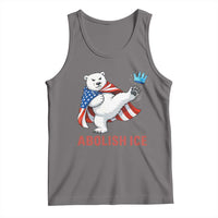 Abolish Ice Tank Top Funny Polar Bear Kicking Crown