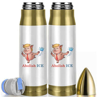 Protest Pig Kicking Icy Crown Bullet Tumbler Political Humor Gift