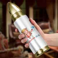 Protest Pig Kicking Icy Crown Bullet Tumbler Political Humor Gift