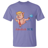 Protest Pig Kicking Icy Crown T Shirt Political Humor Gift