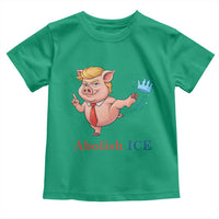 Protest Pig Kicking Icy Crown Toddler T Shirt Political Humor Gift