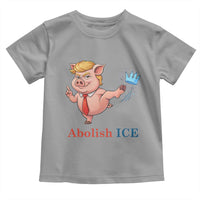 Protest Pig Kicking Icy Crown Toddler T Shirt Political Humor Gift