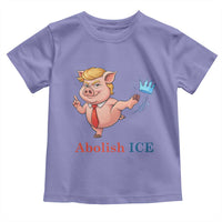 Protest Pig Kicking Icy Crown Toddler T Shirt Political Humor Gift