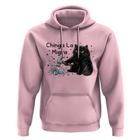 Chinga La Migra Hoodie Funny Cat Immigration Support