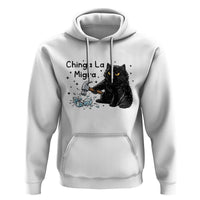 Chinga La Migra Hoodie Funny Cat Immigration Support