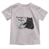 Chinga La Migra Toddler T Shirt Funny Cat Immigration Support