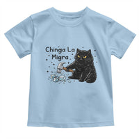 Chinga La Migra Toddler T Shirt Funny Cat Immigration Support