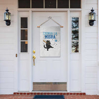 Chinga La Migra Garden Flag Funny Protest Cat Minneapolis Support Gift