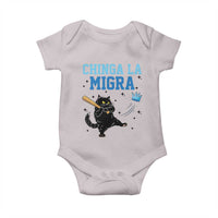 Chinga La Migra Baby Onesie Funny Protest Cat Minneapolis Support Gift