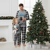 Chinga La Migra Plaid Pajama Set Funny Protest Cat Minneapolis Support Gift