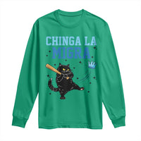 Chinga La Migra Long Sleeve Shirt Funny Protest Cat Minneapolis Support Gift