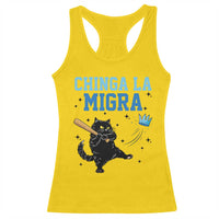 Chinga La Migra Racerback Tank Top Funny Protest Cat Minneapolis Support Gift