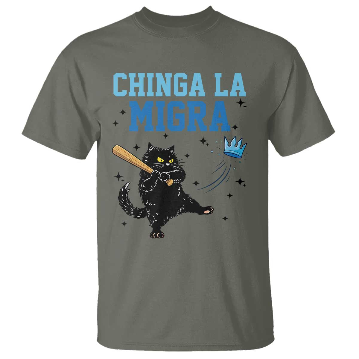 Chinga La Migra T Shirt Funny Protest Cat Minneapolis Support Gift