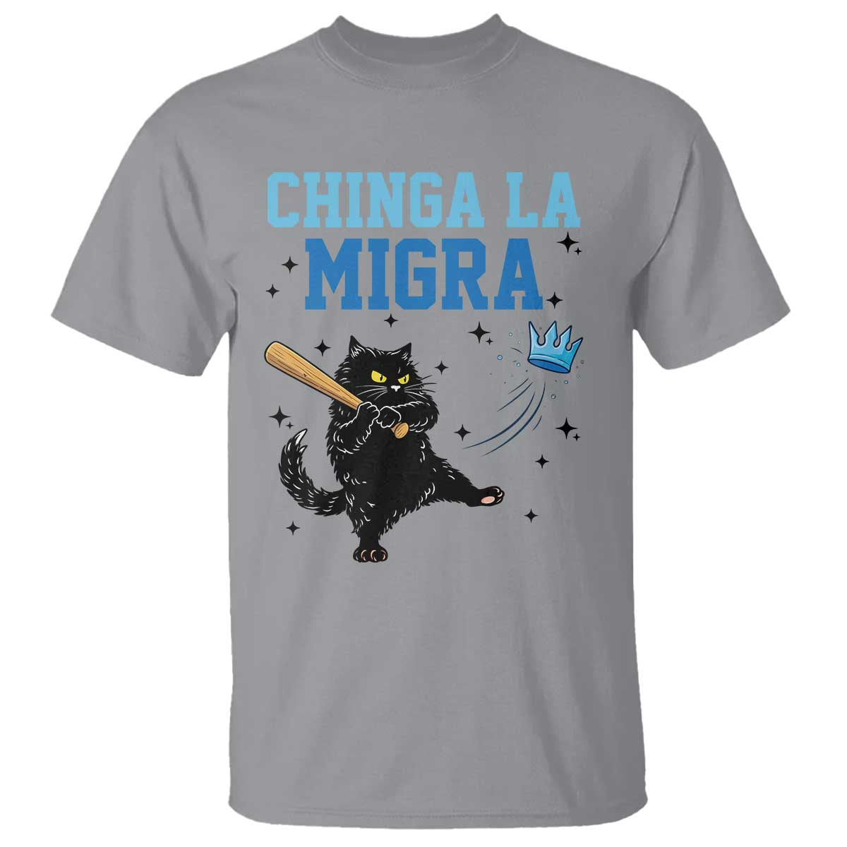 Chinga La Migra T Shirt Funny Protest Cat Minneapolis Support Gift