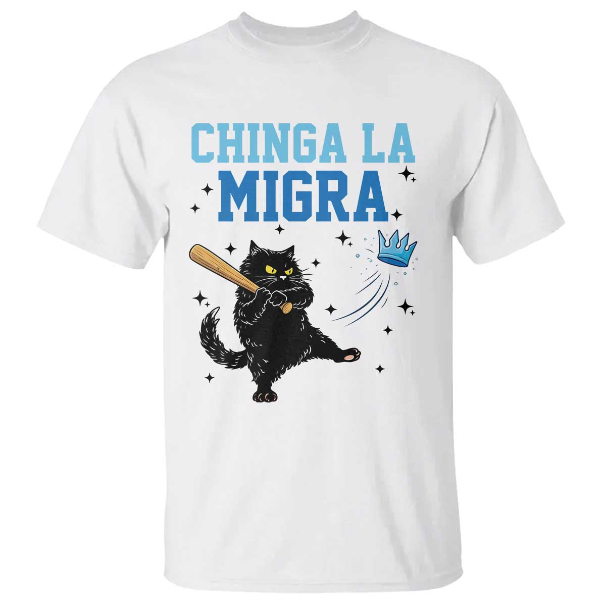 Chinga La Migra T Shirt Funny Protest Cat Minneapolis Support Gift