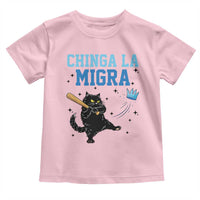 Chinga La Migra Toddler T Shirt Funny Protest Cat Minneapolis Support Gift