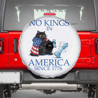 Funny Protest Chess Cat No Kings In America Spare Tire Cover Political Humor Gift