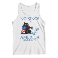 Funny Protest Chess Cat No Kings In America Tank Top Political Humor Gift