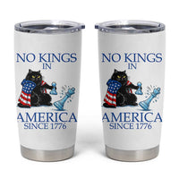 Funny Protest Chess Cat No Kings In America Tumbler Cup Political Humor Gift