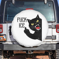 Funny Fck Ice Black Cat Spare Tire Cover Resist Minneapolis Political