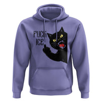 Funny Fck Ice Black Cat Hoodie Resist Minneapolis Political